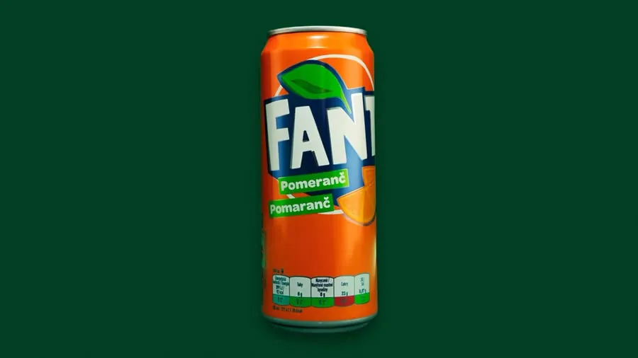 Fanta 330ml z nabídky MATOKA