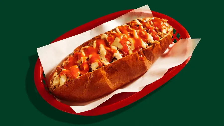 Spicy Chicken Cheesesteak z nabídky MATOKA