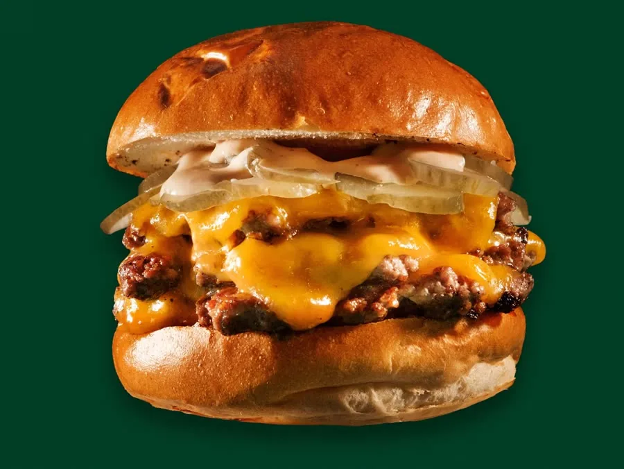 Triple Smashed Burger z nabídky MATOKA